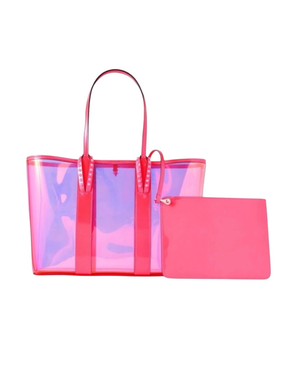 Christian Louboutin Cabata Tote Fluo Pink